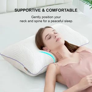 Double Side Shredded Memory Foam Pillows Unique Cooling Bed Pillows - Hangzhou Yiying Trade Co., Ltd. - China