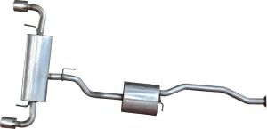 Hongye China Automotive Parts Supplier/High Quality Stainless Steel Exhaust System for Automotive Exhaust Silencers - Shandong Ningjin Hongye Auto Parts Co., Ltd. - China