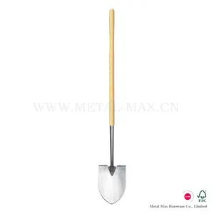 Garden Hand Tool Round Point Digging Edging Shovel Pointed Spade - Metal Max Hardware Co., Limited - China
