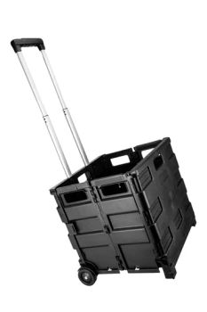 Folding Shopping Cart TH-858 45X37X97.3cm 25kg Load MOQ1000 15D - NINGBO ALLWIN ENTERPRISES INC - China