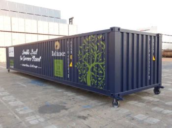 ISO 40FT Half High Cube Pallet Wide Shipping Container Storage Tanks - Qingdao Boxwell Container Co., Ltd. - China