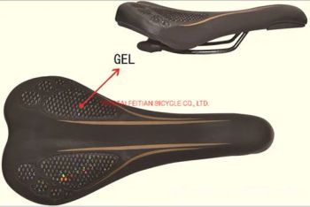 Bicycle Seat Cover Saddle Wholesale Bike Saddle MOQ 500PCS Name Saddle Condition New Item No. S-001 Shape Slim Type Model NO. - XINGTAI FEITIAN BICYCLE CO., LTD. - China