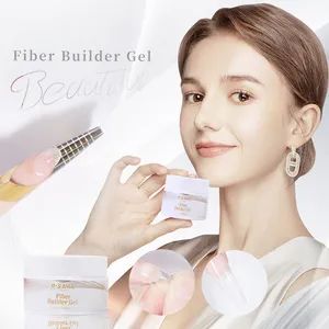 Fiber Buildding Gel Nail Polish UV Gel with Nail French Stamper Extension Gel Nail Polish - Heyuan Ransheng Innovative Materials Co., Ltd. - China
