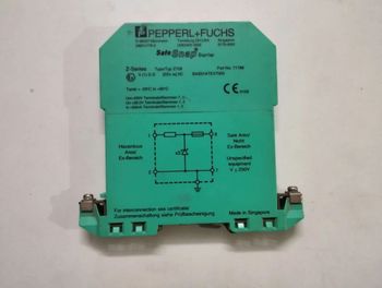 Single Phase Pepperl Fuchs Z728.H Safety Barrier Power Supply 250V Phase Single Phase Brand Pepperl Fuchs Product Series - Fine Oilfield And Marine Supply - India