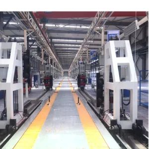Automatic Robot Welder School Bus Body Final Bus Welding Line of Factory - China Vehicle Industry Co., Ltd - China