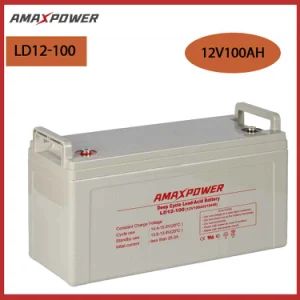Amaxpower Deep Cycle AGM Emergency System Storage Battery for Electric Powered Vehicles/ Pumps/Golf Cars and Buggies/Tour Bus/Sweeper/Floor Cleaning Machines - Amaxpower New Energy Tech Co., Ltd. - China