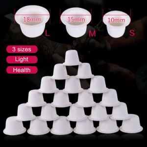 Degradable Paper Fiber Tattoo Ink Cup Healthy and Environmentally Friendly for Tattoo Cartridges Permanent Makeup Accessories - Hangzhou Wehere Medical Technology Co., Ltd. - China