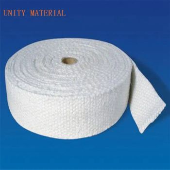 Heat Resistane Refractory Ceramic Fiber Tape for Insulation Material - ZIBO UNITY NEW MATERIAL CO., LTD. - China