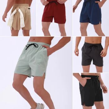 Custom Logo Men's Running Shorts Quick Dry Athletic Workout Gym Shorts with Pockets Casual Lightweight Basketball Hiking Short Pants for Men - Dongguan Tianchen Garment Technology Co., Ltd. - China