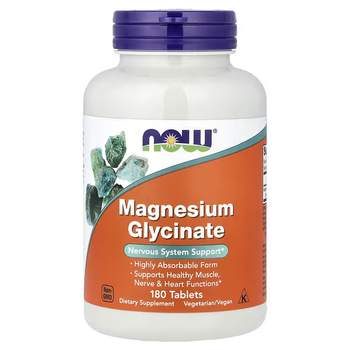 NOW Foods, Magnesium Glycinate, 180 Tablets (100 mg per Tablet) - Njang Investments Limited - Kenya