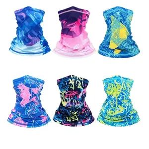 Colorful Hunting Bike Kart Racing Mesh Hot Sell Custom Logo Print Open Windproof Breathable Full Face Cover Ski Mask Balaclava - Guangzhou Sanliansan Sports Goods Co., Ltd. - China