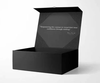 Printed Logo Rigid Cardboard Packaging Ribbon Magnetic Closure Foldable Gift Boxes for Shoe - Dongguan Pomall Packaging Product Co.,Ltd - China