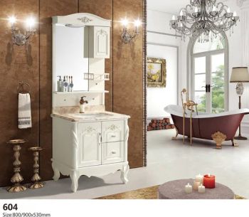 PVC Bathroom Cabinets Vanity with High Quality Good Price Hangzhou Cabinet - Hangzhou Wanpeng Sanitary Ware Co., Ltd. - China