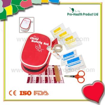 Child Mini First Aid Kit, Child Emergency Safety Kit Size Small Style Simple Origin China Trademark OEM Material Nylon Group - Pro-Health Product Ltd. - China