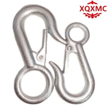 G-3315 Spring Hook High Quality with Safety Latch Hook Color Silver Condition New Trademark XQX Shape Single Hook HS Code - Qingdao Xinquanxi Metal Products Co., Ltd. - China