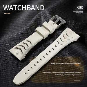 for Apple Watch Bands 45mm 44mm 42mm 41mm Men Women's Silicone Watch Strap with Watch Case for iWatch Series 9 8 7 - Guangzhou Ningbing Electronic Technology Co., Ltd. - China