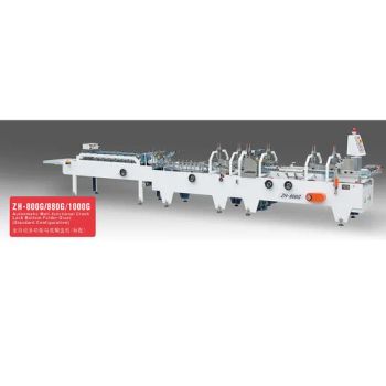 Automatic crash lock bottom folder gluer machine/lock bottom folding gluing machine - Anhui Innovo Bochen Machinery Manufacturing Co., Ltd. - China