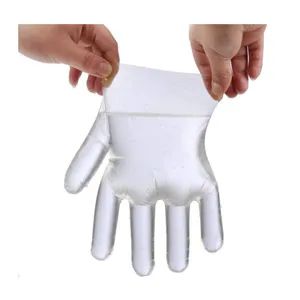Hot Sale Kitchen Salon Use Transparent Food Grade Disposable Plastic PE Gloves - WEIFANG WEYEA PLASTIC PRODUCTS CO., LTD. - China