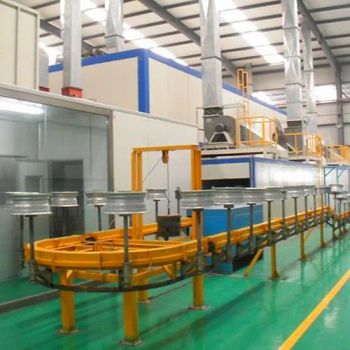 Automatic Metal Powder Coating Machinery with ISO/Ce Origin Huzhou Condition New Model NO. p078 Substrate Steel Trademark - Zhejiang Deqing Fuyuan Smart Equipment Technology Co., Ltd. - China