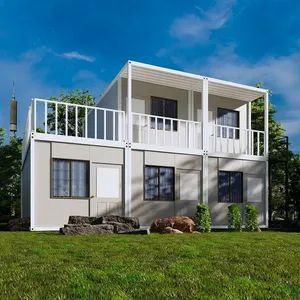 Manufacturer Direct Prefab Container Garage Sandwich Panel Prefab Detachable Containers Storage Flat Pack Mobile House for Ware House - Shanghai Prime Metallurgy Technology Co., Ltd - China