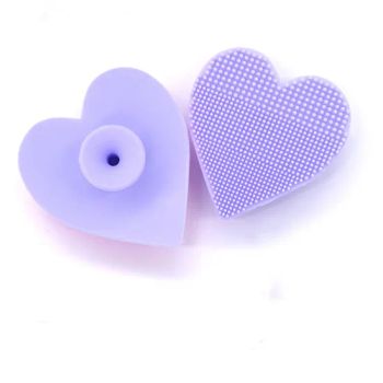 Heart Shape Multifunction Exfoliating Massage Face Shower Cleanser Silicone Facial Cleansing Brushes - SenYin Gift Co., Ltd. - China