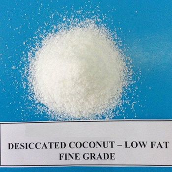 Low Fat Desiccated Coconut Grade Low Fat Color Natural White Fat Content 30 ÷ 35% Particle Size 1 ÷ 3.5 Mm Moisture Content 3.0% Max - East Agro Vietnam - Vietnam