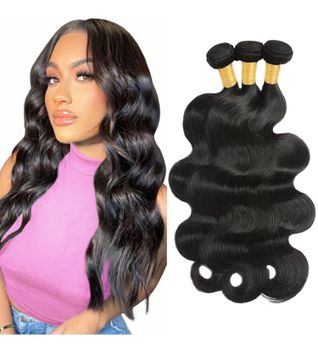Wholesale 9a,10a,12a Human Hair Bundles Human Hair Extension; Mink Brazilian Deep Wave Hair Piece Virgin Hair Bundles - JMB  - Canada