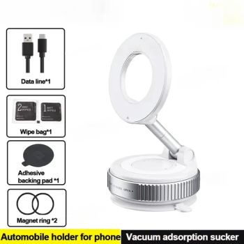 Vacuum Suction Cup Mobile Support for Car Mount 360 Rotation Foldable N54 Strong Magnetic Lazy Phone Holder for iPhone Android - Shenzhen Dotely Technology Co., Ltd. - China