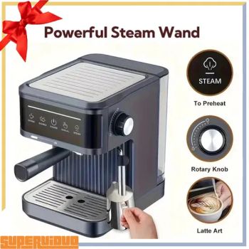 2026 New Smart Touch Screen 1.5L Detachable Tank Household Espresso Coffee Maker - Wenzhou Wuyu Massage Equipment Co., Ltd. - China