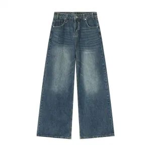 Wholesale New Retro Loose Custom Mens Pants Add Logo Mens Baggy Jeans Men Trousers Plus Size Men's Baggy Man Flare Jeans - Fushun Nxcaps Clothing Company Limited - China