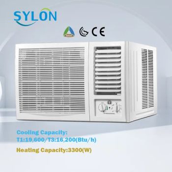 21000BTU Window Type Two in One Electric Auxiliary Heating Industrial Area Refrigeration Heating All in One Air Conditioner - Foshan Sylon Electrical Appliances Co., Ltd. - China