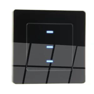 WiFi Glass Panel Touch Screen Wall Light Switch Works Alexa Google Home - Hangzhou FrankEver Imp. & Exp. Co., Ltd. - China