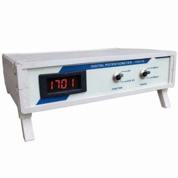 Digital Potentiometer Voltage 220V Pack Type Box Frequency 50Hz Resolution 0.1MV Screen Type Digital Material Stainless - Shine Scientific Instruments - India