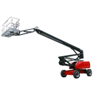 CE Factory Self Propelled Boom Lift Telescope Lift Platform Man Lift - Xuzhou Hengxing Jinqiao Machinery Technology Co., Ltd. - China