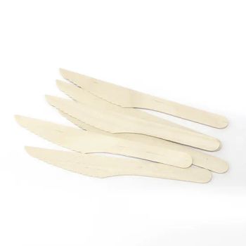 Disposable Wooden Cutlery Biodegradable Utensils Dinner Flatware Weddings Party Spoons Knives Forks Set - Anhui Nature Imp. & Exp. Co., Ltd. - China