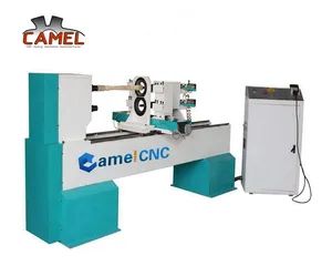 Feeding CNC Wood Lathe with Polishing Origin China Voltage 380V Setting Mode / HS Code 84561100 Certification CE Model NO. CA-1512 - Jinan Camel CNC Machinery Co., Ltd. - China