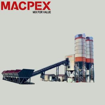 Macpex Machinery Small Concrete Mixing Equipment for Construction Site with Concrete Batching Plant - SHANDONG MACPEX MACHINERY EQUIPMENT CO., LTD. - China