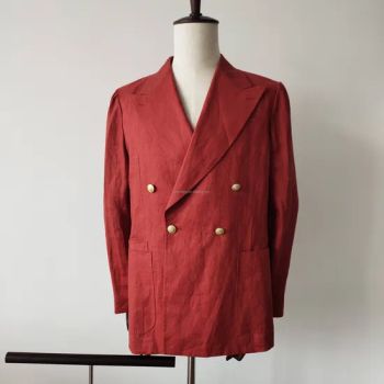 Top Brand Coat Pant Red Men Suit 2 Piece Latest Design Casual Man Trousers and Blazers - Qingdao Kufeng Industrial Products Co., Ltd - China