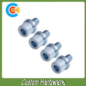 Carbon Steel Galvanized Knurled Hex Socket Head Cap Screw with Washer - Xiamen Changchun Import & Export Co., Ltd. - China