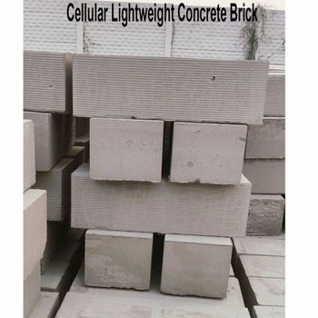 Cellular Lightweight Concrete Brick, Size: 24x8x4 Inch (LxWxH) - Beeram Bricks Industries - India
