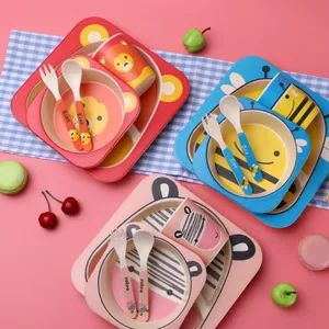 Food Grade Adorable Kids Plate Sets Melamine Tableware Dinnerware - Dongxin Melamine (Xiamen) Chemical Co., Ltd. - China