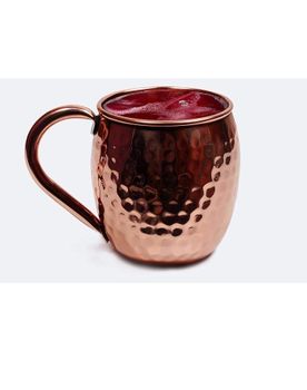 Copper Mug By Drinkware Essentials cup Handmade. Brand Zoii Hand Wash Yes Material Copper With Handle Yes Microwave Safe - Zoi International - India