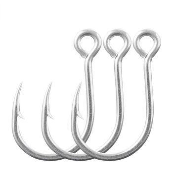 Lure Iron Plate Single Jigging Hook Anti-Corrosion Barbed Sturgeon Boat Sea Trolling Fishing Tackles Accessories - Henan Tenfeng Technology Co., Ltd. - China