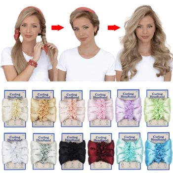 Heatless Curler Headband Women Hair Rollers Curlers Overnight Satin Wave Formers - Foshan Youyan Clothing Co., Ltd. - China