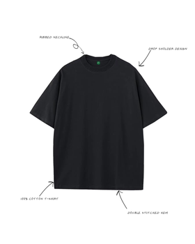 T-shirts Manufacturing Origin India Fabric Composition 100% Cotton Fabric Type Heavy Single-jersey Minimum Order Quantity Low Moq - Premium Threads Private Limited - India