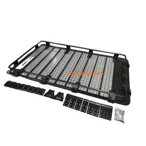 Steel Material Roof Rack Cargo Basket Luggage Carrier for Cars Patrol Gu Go Y61 Y60 - Ningbo Beilun Loveyoung Auto Accessories Co., Ltd. - China