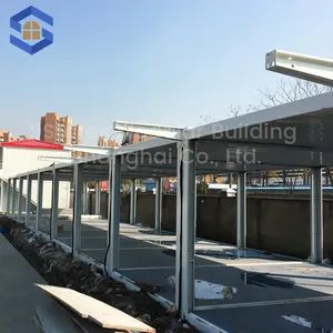 Modular Design Prefabricated Construction for Temporary Storage Warehouses in Industrial Parks/Construction Sites - 9States Modular Building Shanghai Co.,Ltd. - China