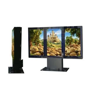 Advertising Machine Outdoor Menu Board Three Panel Display Drive Through Orders - Shenzhen Pulishuo Technology Co., Ltd. - China