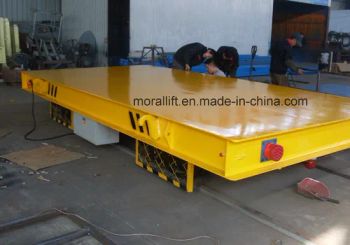 Electric Flatbed Car Trailer on the Track (KPX-100) Model NO. KPX HS Code 842890 Trademark MORAL Motor Power 11kw Specification - Jinan Moral International Co., Ltd. - China
