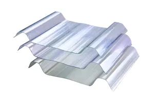 FRP Transparent Corrugated Board Durable Glass Fiber Roof Tile FRP Transparent Corrugated - Guangzhou Shining Plastic Building Materials Co., Ltd - China